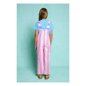 Favorite People - Amore Striped Overalls | Pink