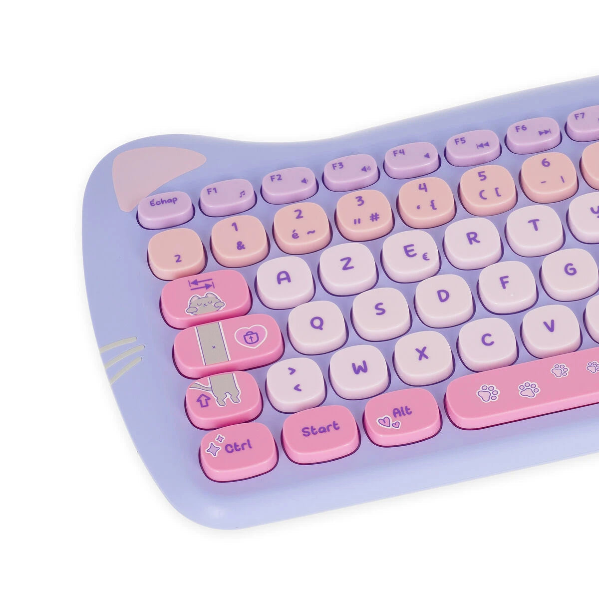 Legami - Wireless Mouse and Keyboard Set - Meow