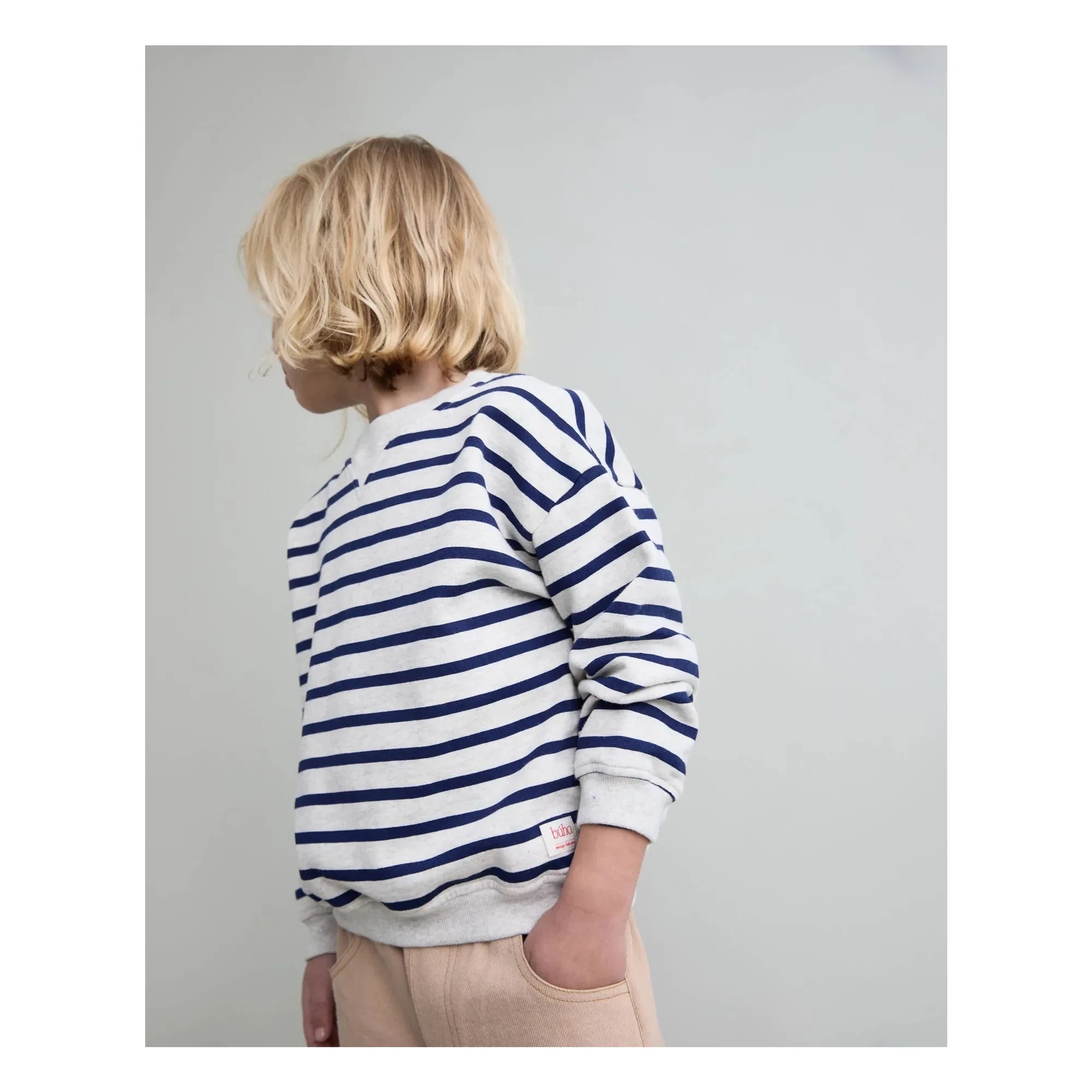 Búho - Sailor organik pamuklu sweatshirt | Lacivert
