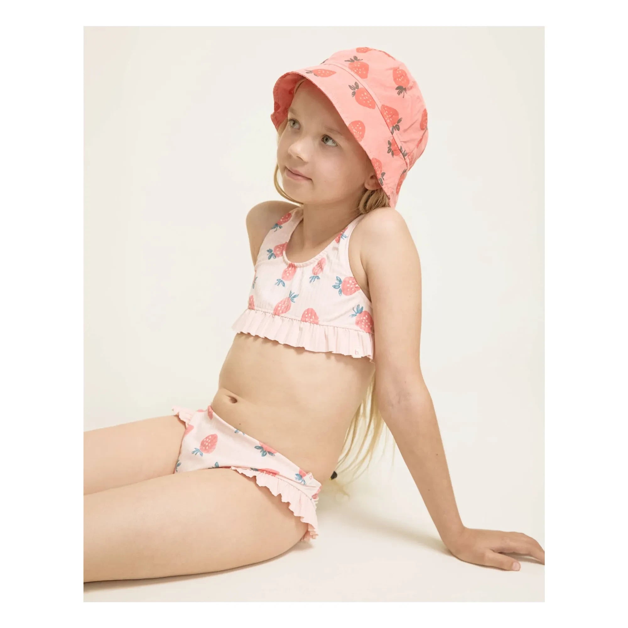 Búho - Strawberry Bob Organic Cotton | Pale Red