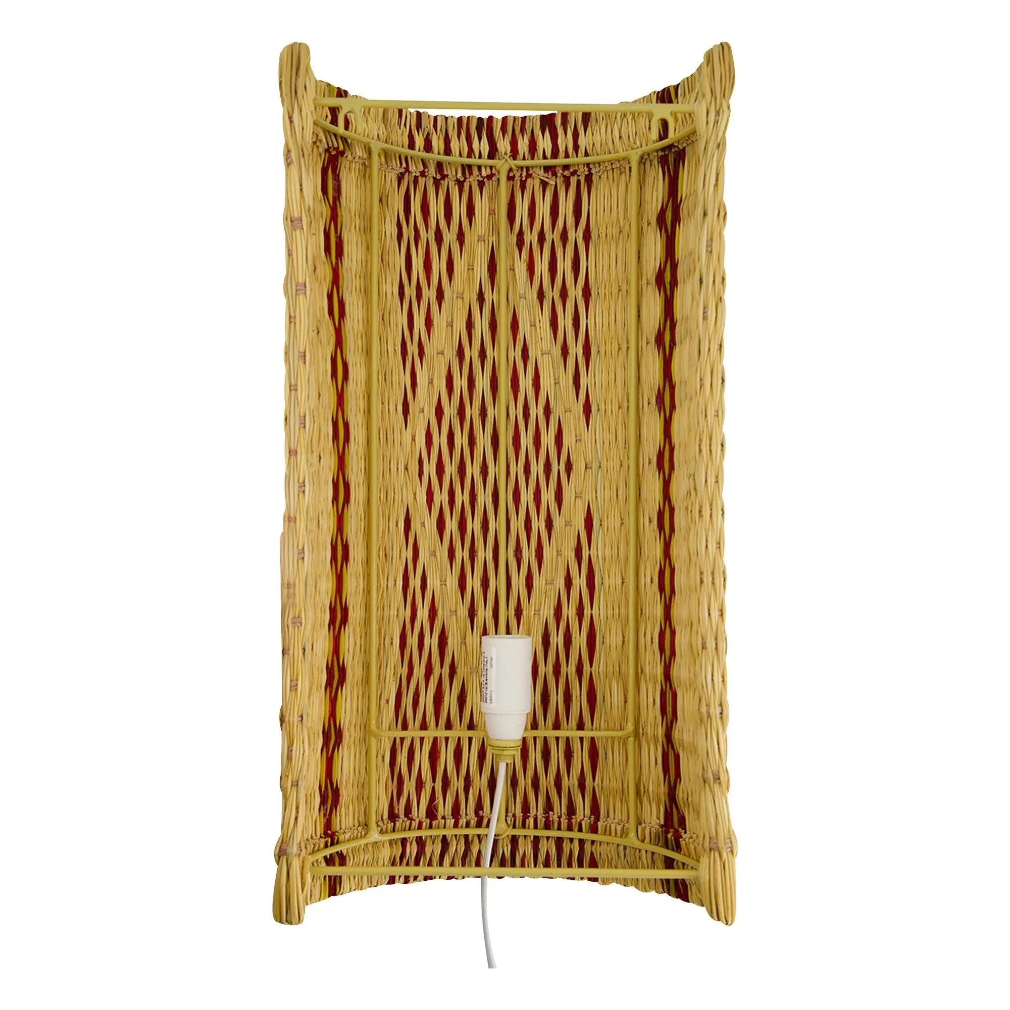 House of Capricorn - Coruche Wicker Wall Lamp