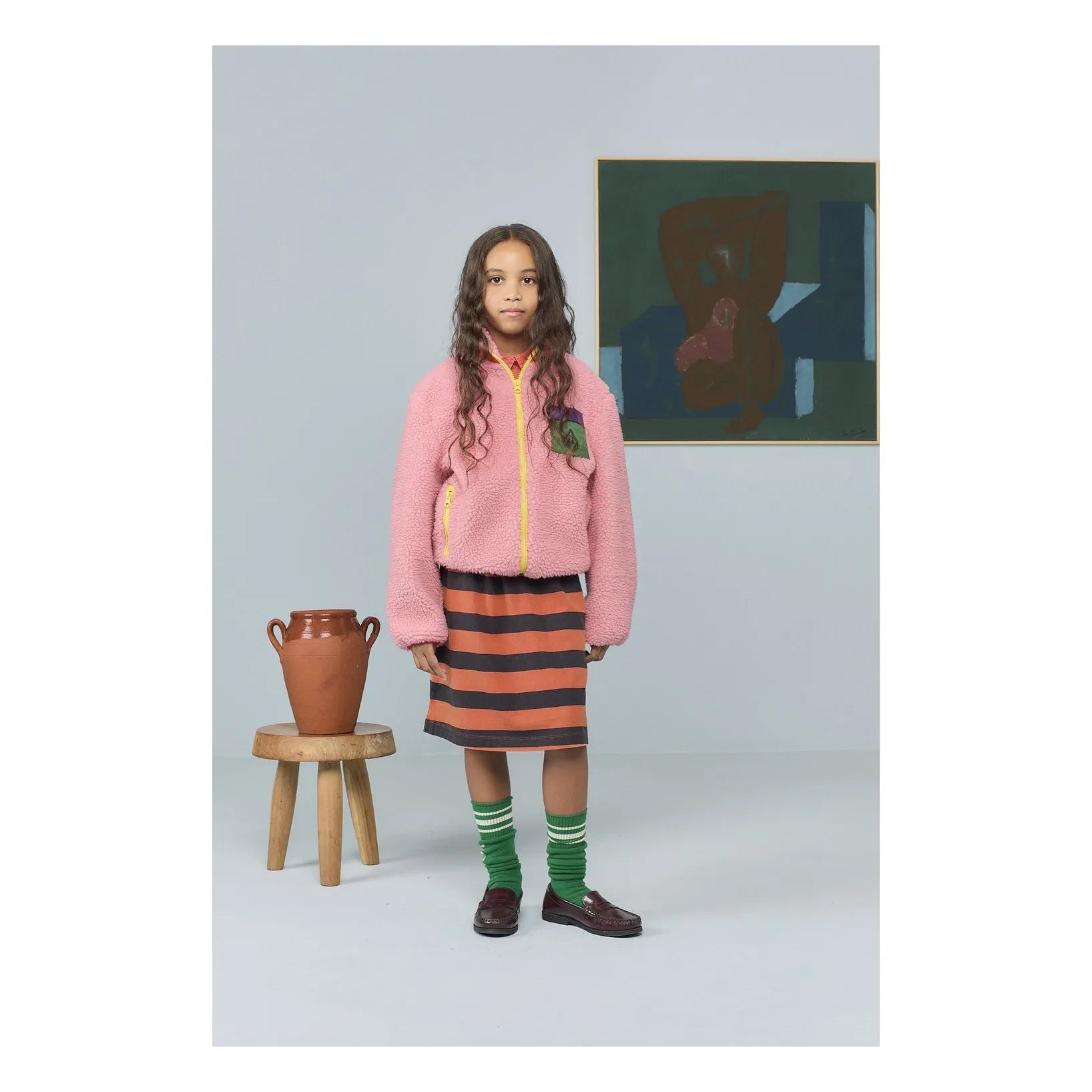 The Animals Observatory - Sherpa Shrew Jacket | Pink