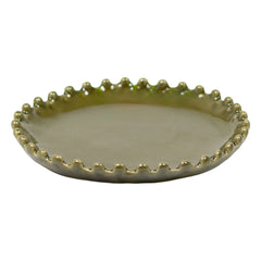 Olsson & Jensen - Eden Dessert Plates - Set of 6 | Green