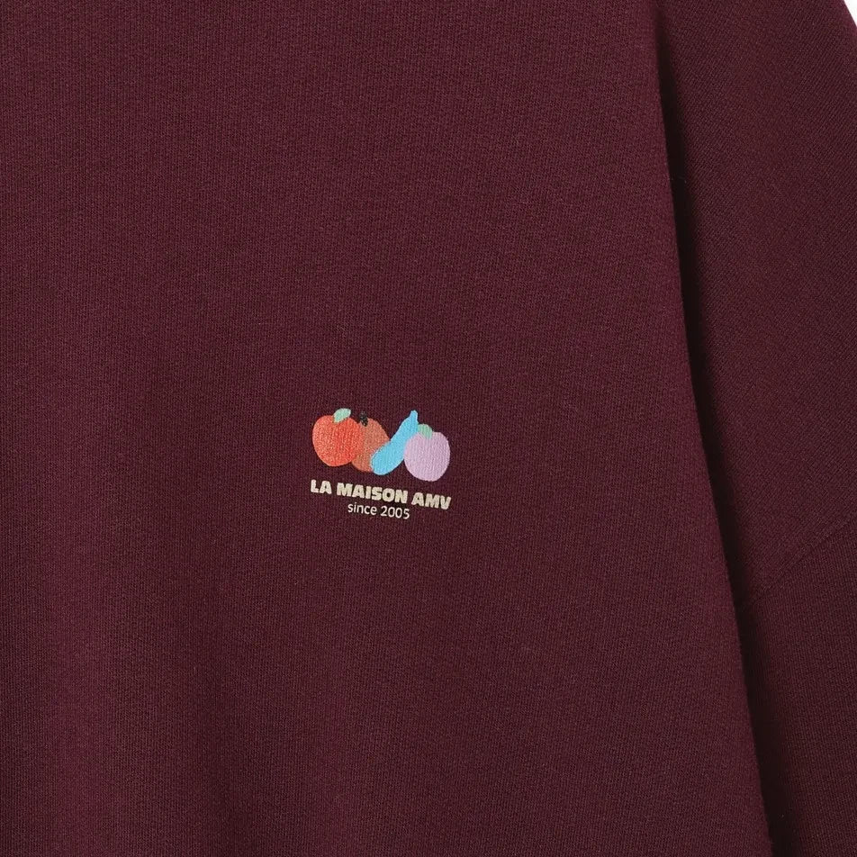 American Vintage - Atubay Pamuklu Sweatshirt | Lie de vin