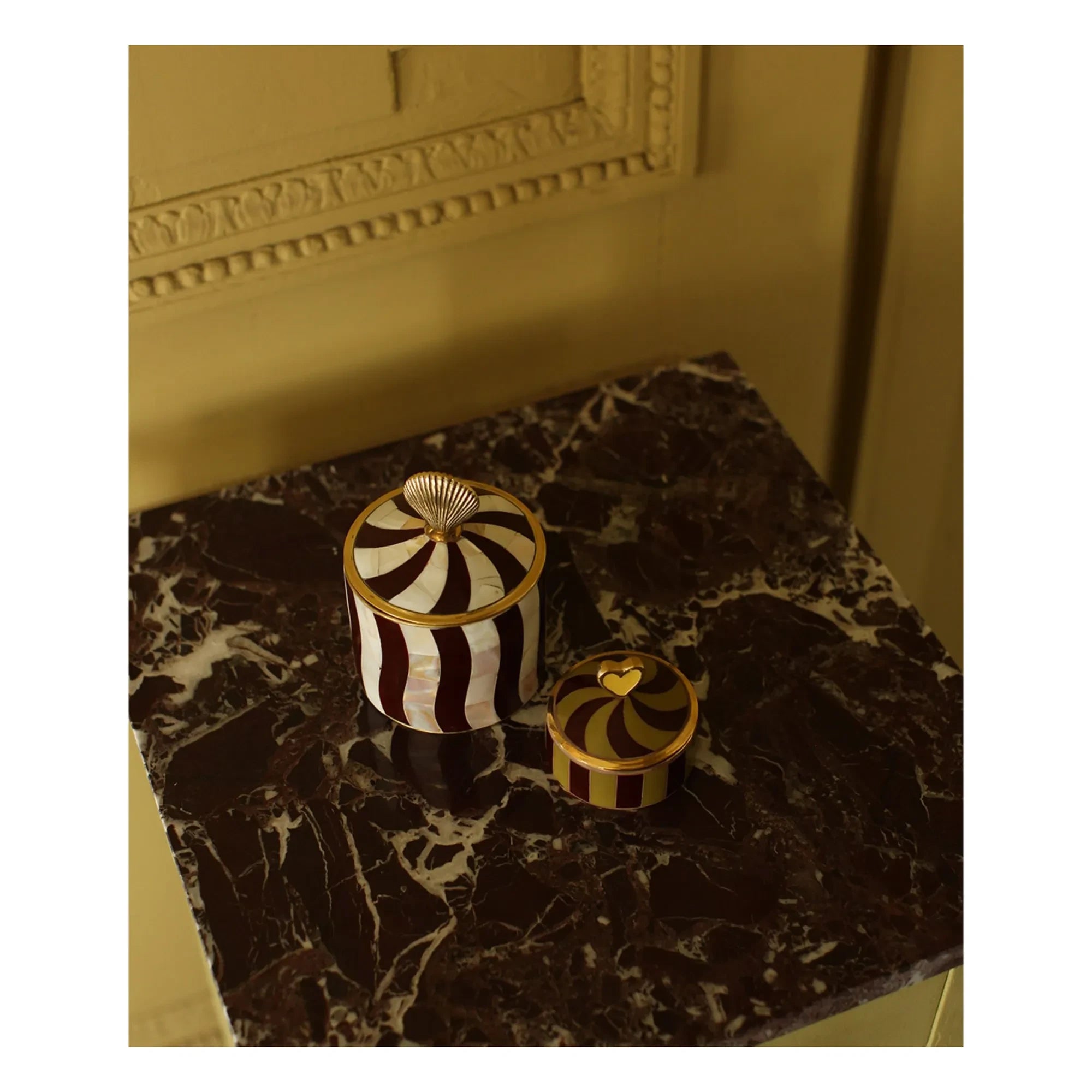 Doing Goods - Abby Circus box | Burgundy
