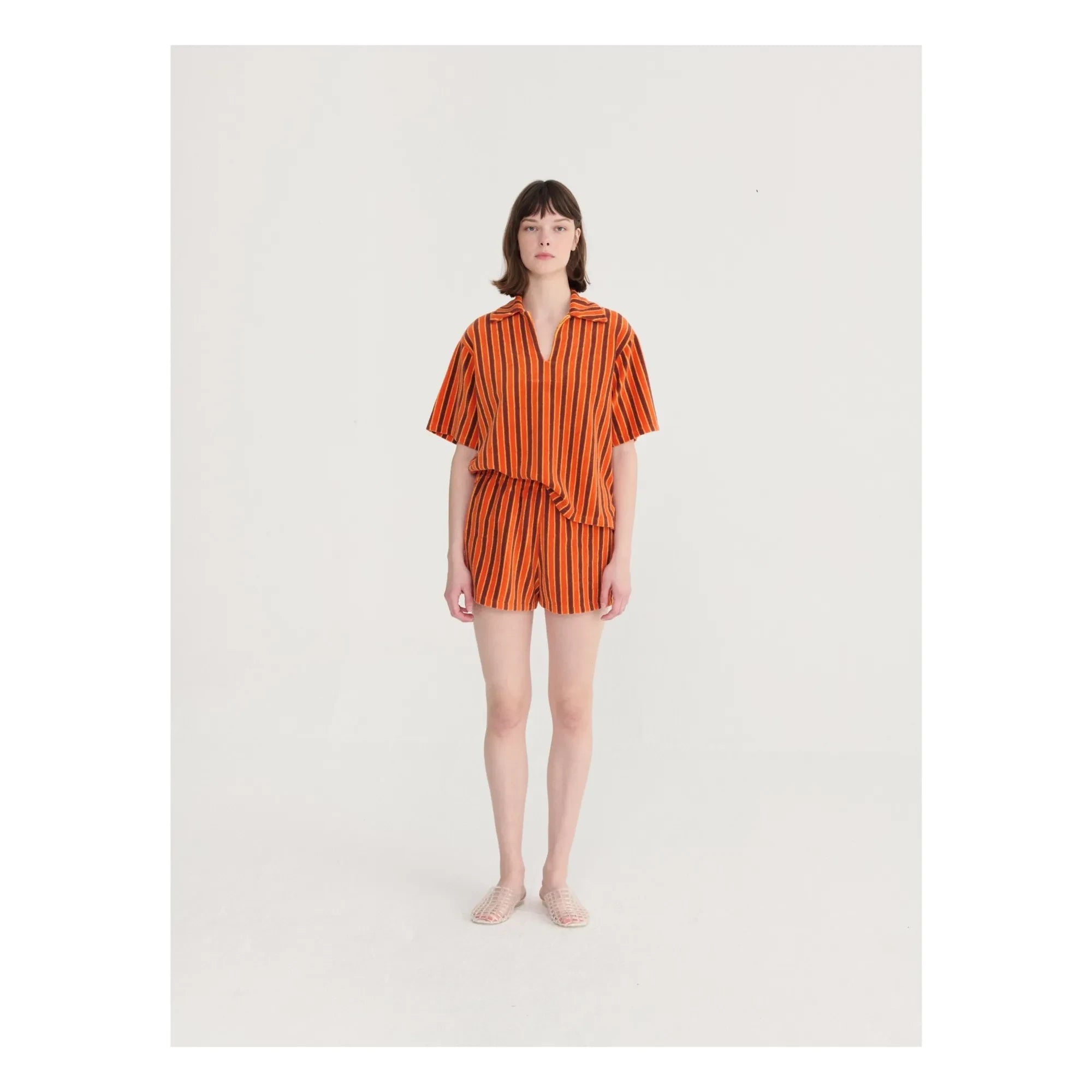 Bobo Choses - Terry Cotton Shorts | Camel