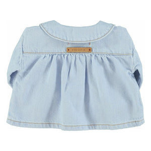 Piupiuchick - Jean Claudine collared blouse | Light Blue