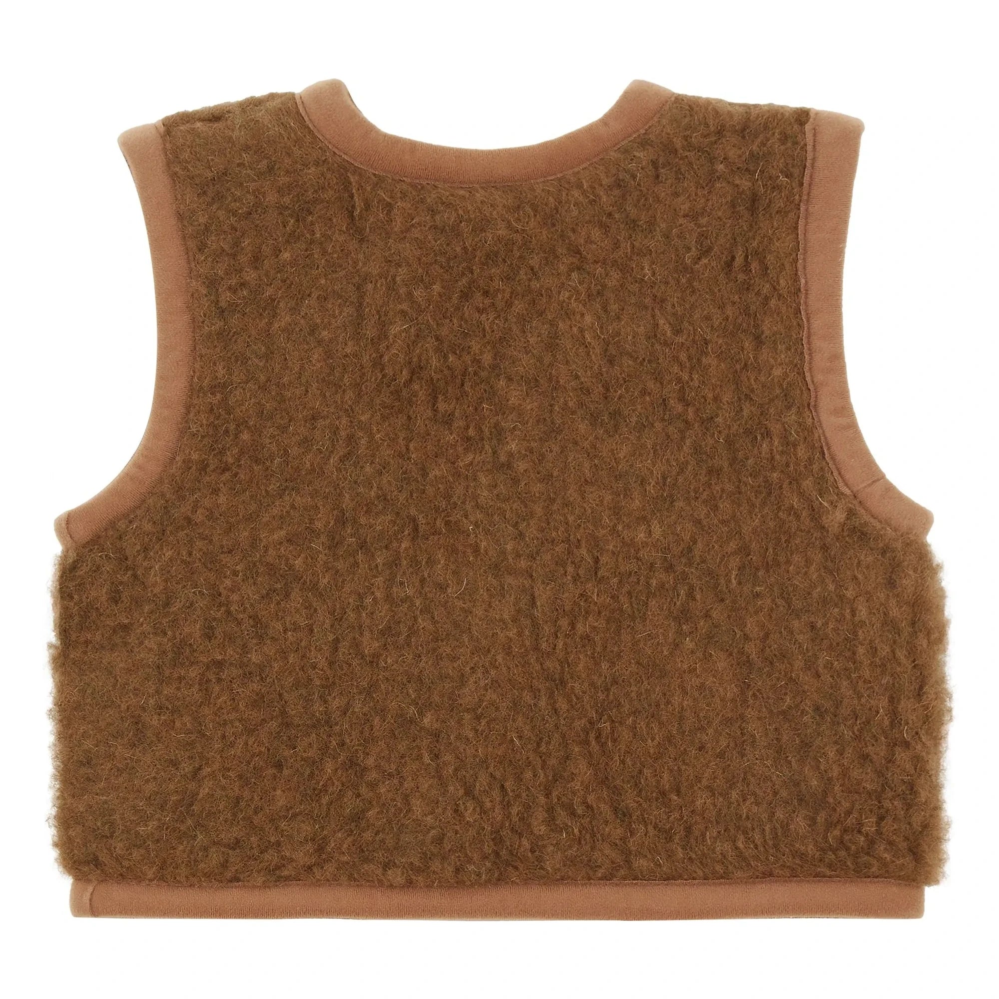 Alwero - Alpen Junior Sleeveless Vest | Chocolate