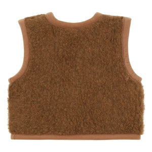 Alwero - Alpen Junior Sleeveless Vest | Chocolate