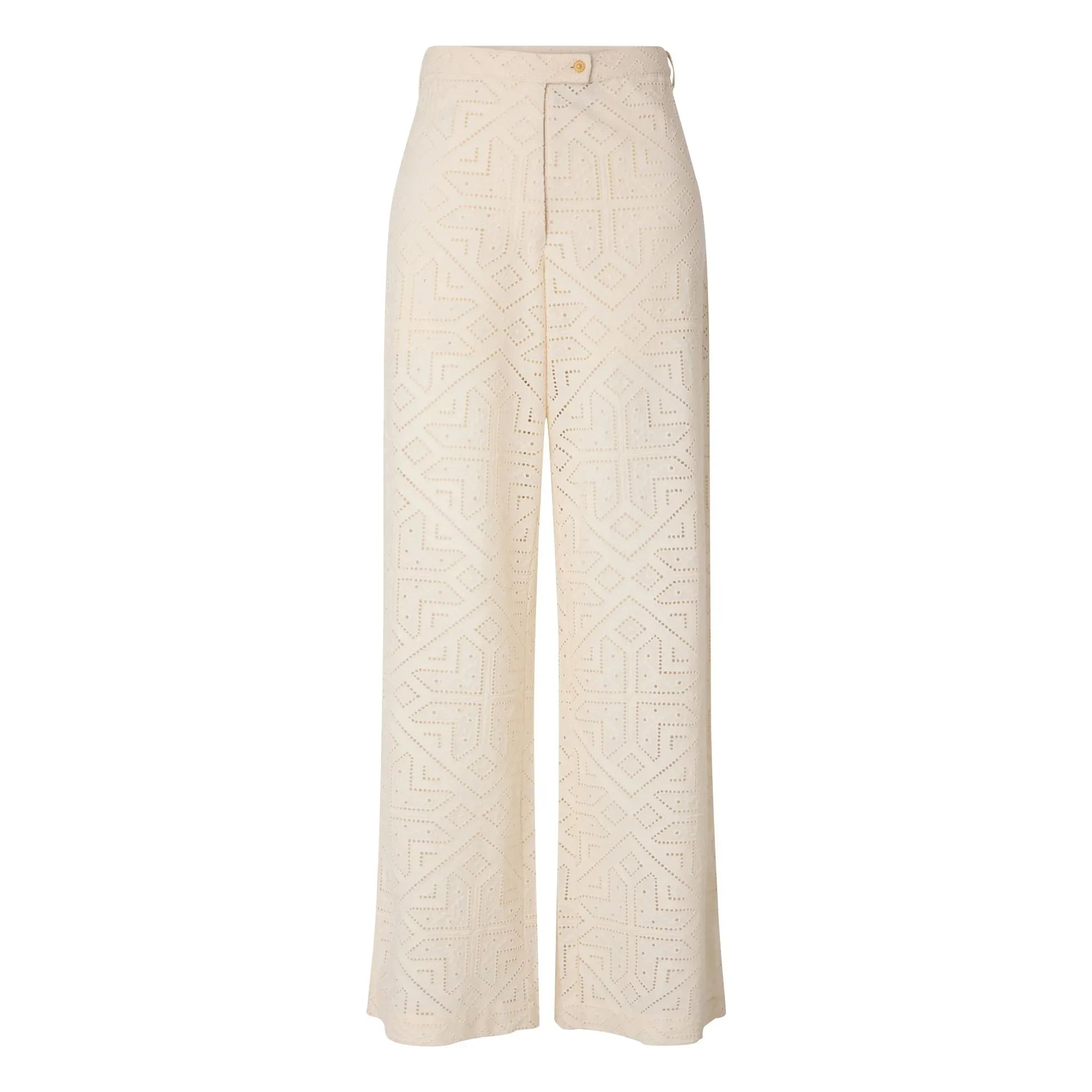 Sessùn - Allindy Cotton Pants | Ecru