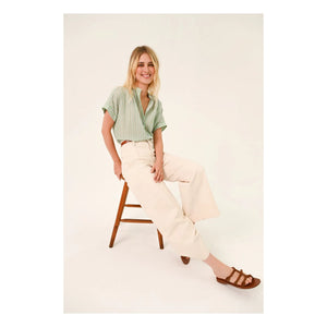 Sacrécoeur - Louison Sweet blouse | Green