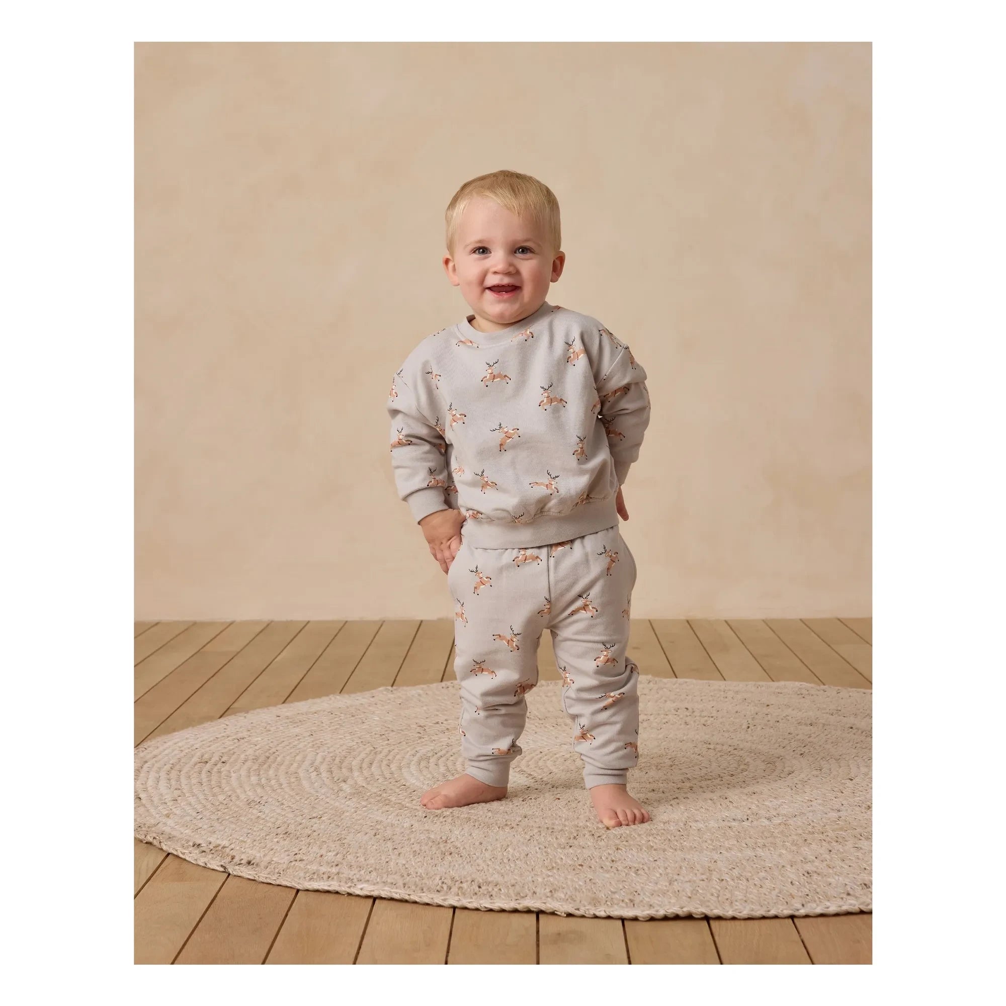 Quincy Mae - Sweat Rennes Organic Cotton | Gray