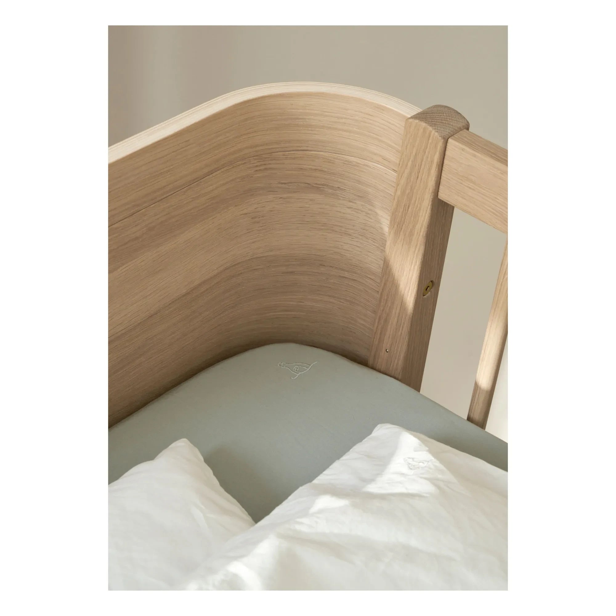 Oliver Furniture - Wood Mini+ Junior Kit Olmadan Beşik | Meşe