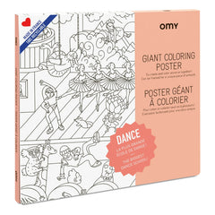 Omy - Dance Giant Poster | White
