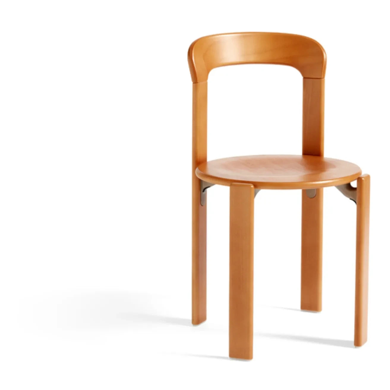 Hay - Rey Lake Wooden Chair - Bruno Rey | Orange