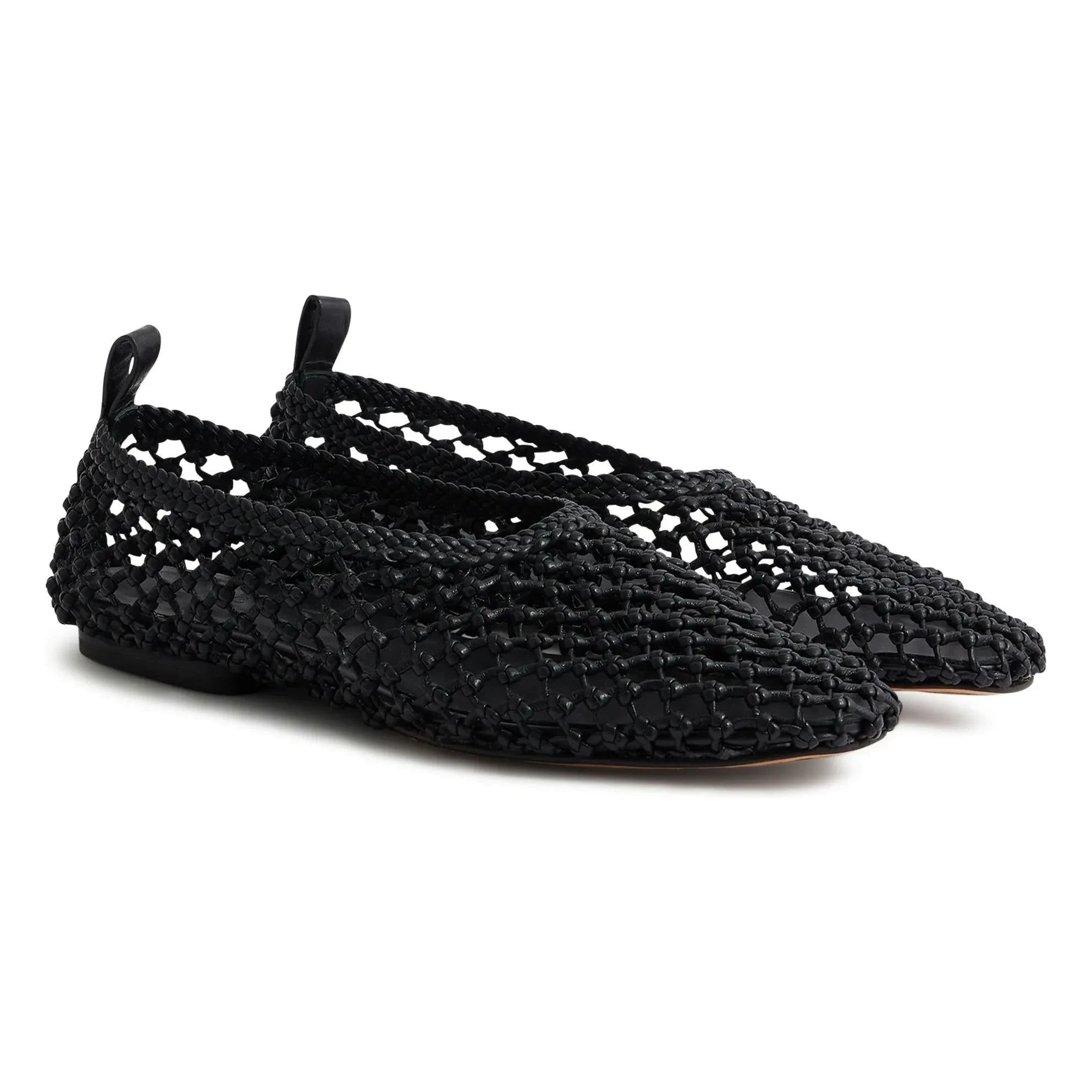 Soeur - Tosca Leather Ballerinas | Black