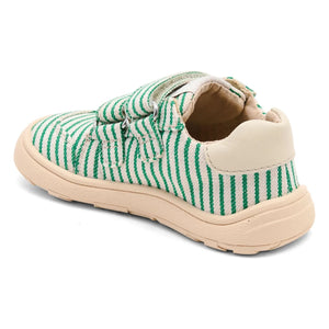 bisgaard - Striped Scuffed Detail Sneakers | Green