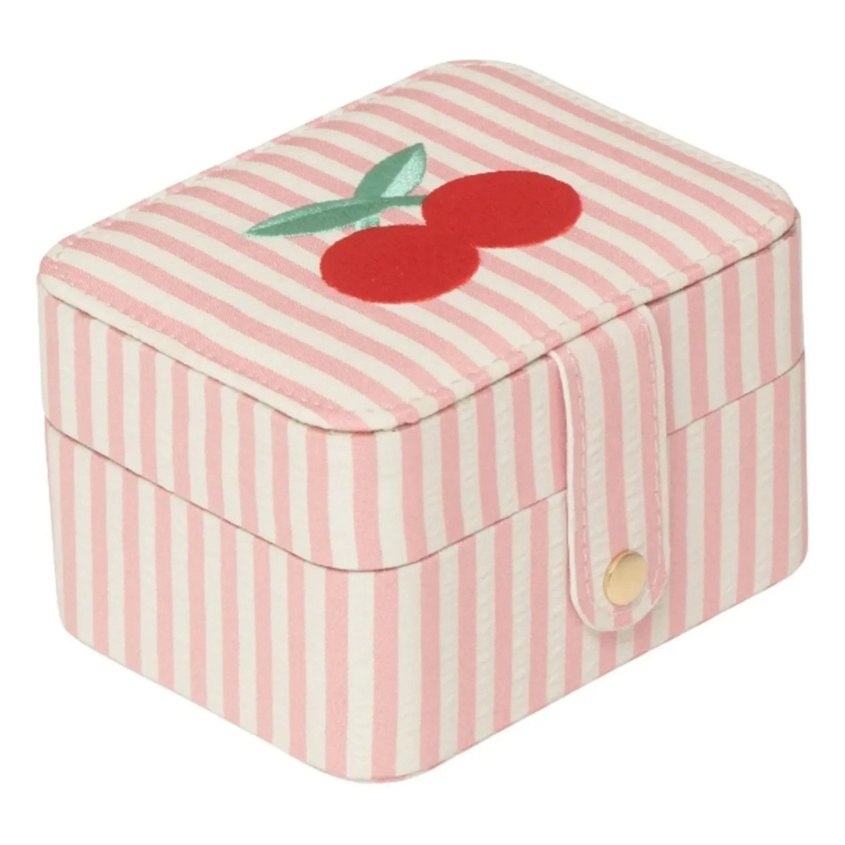 Rockahula Kids - Striped Cherry Jewelry Box | Pink