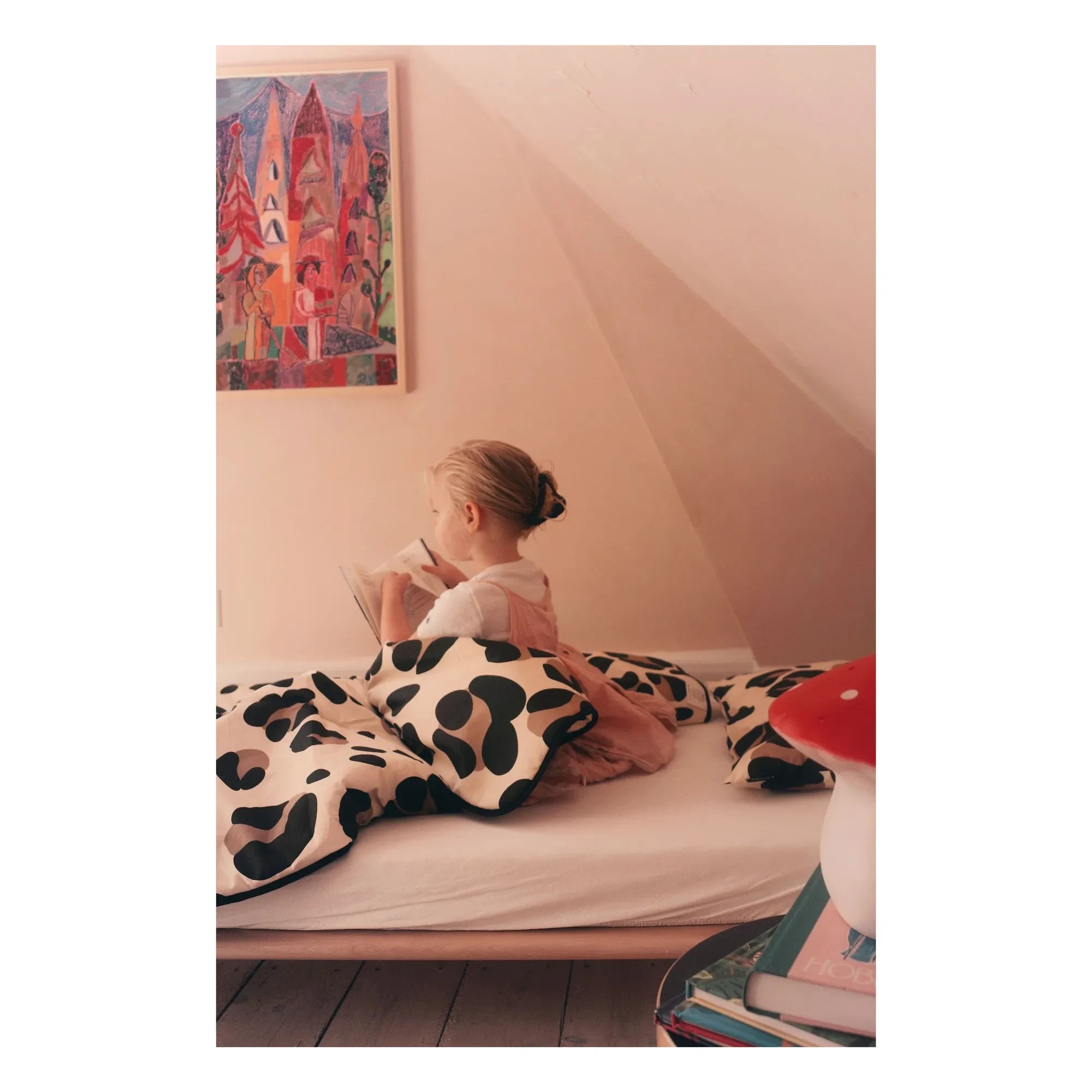 Charlie Crane - Comforter and Pillow Doli - Tajine Banana x Charlie Crane | Leopard