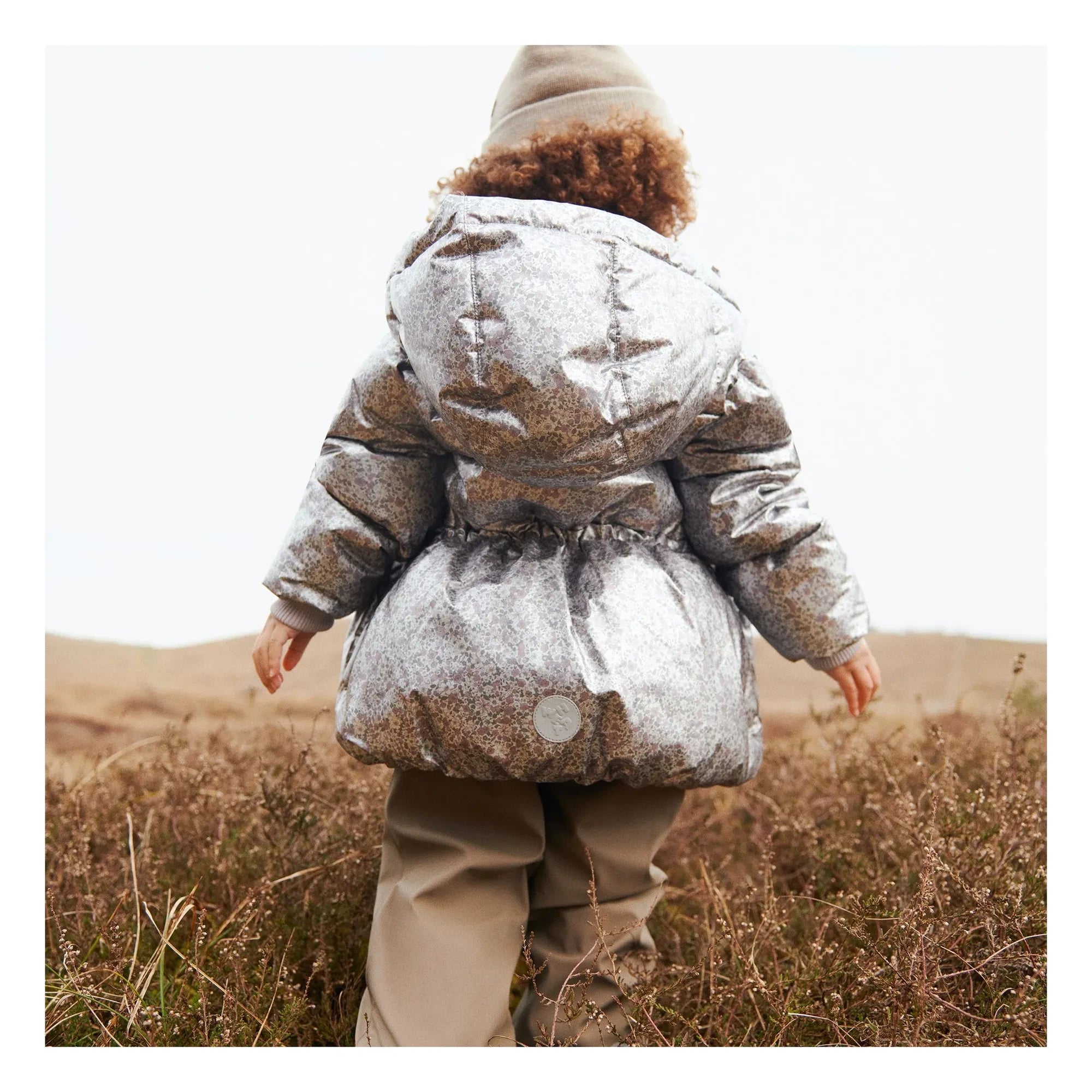 Wheat - Recycled Fiber Filled Coat | Silver
