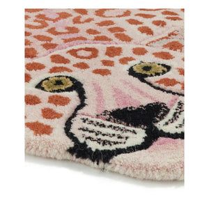 Doing Goods - Leopard Rug | Pink