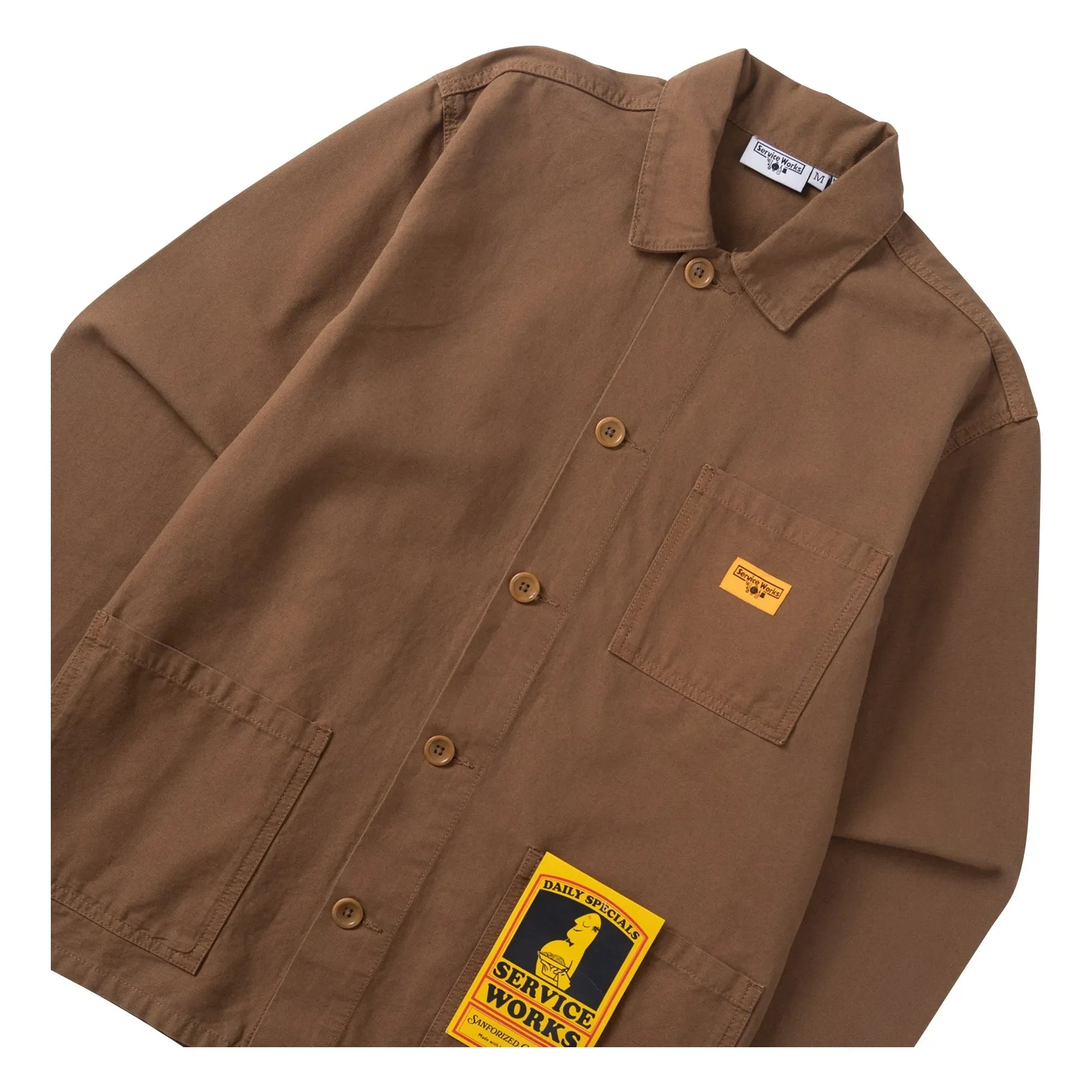 Service Works - Canvas Chore Overshirt | Kahverengi