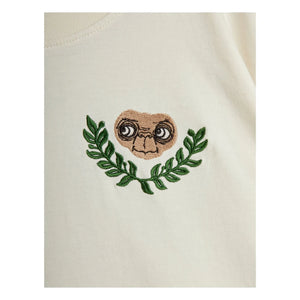 Mini Rodini - E.T. T-shirt Organik pamuk | Beyaz