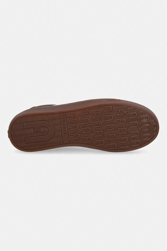 Furla Allegra Lace-Up Kadın Deri Sneaker