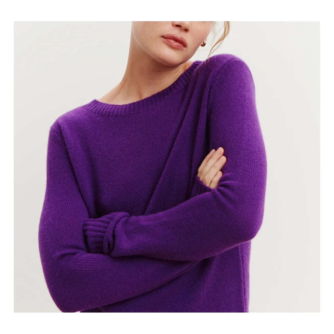Bompard - Léa Kaşmir Kazak | Mor