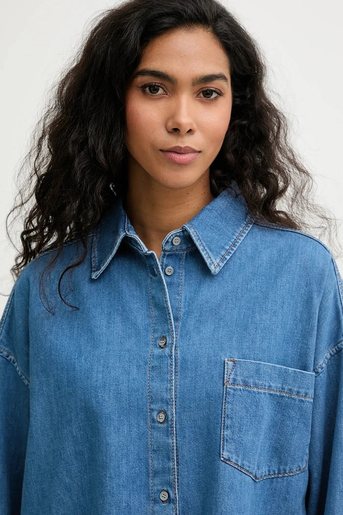 Weekend Max Mara FOGGIA Denim Gömlek