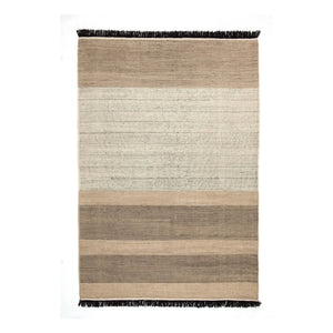 Nanimarquina - Tres Striped Rug, Elisa Padrón | Black
