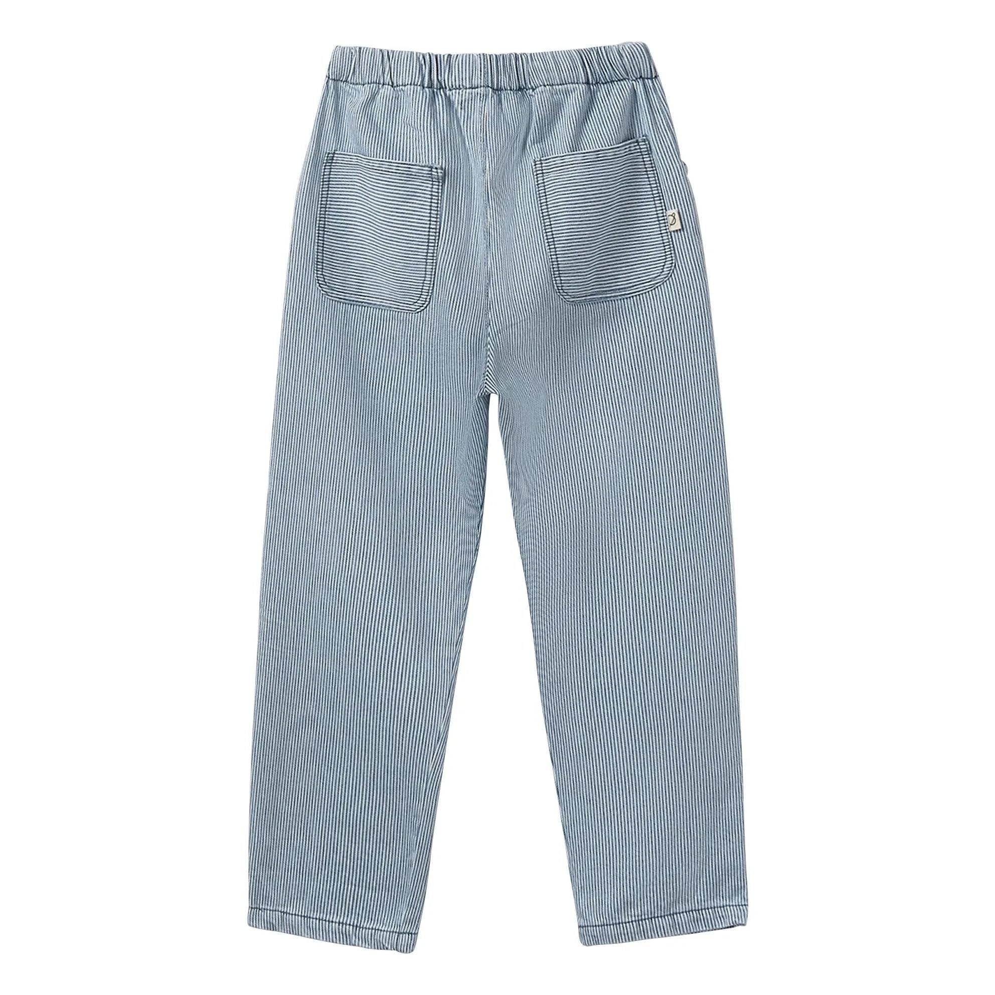 Cozmo - Echo Striped Jeans | Light Blue