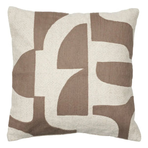 Broste Copenhagen - Mundo Pillow Cover | Frosted Brown