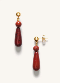 Anni Lu - Hanging Earring | Red