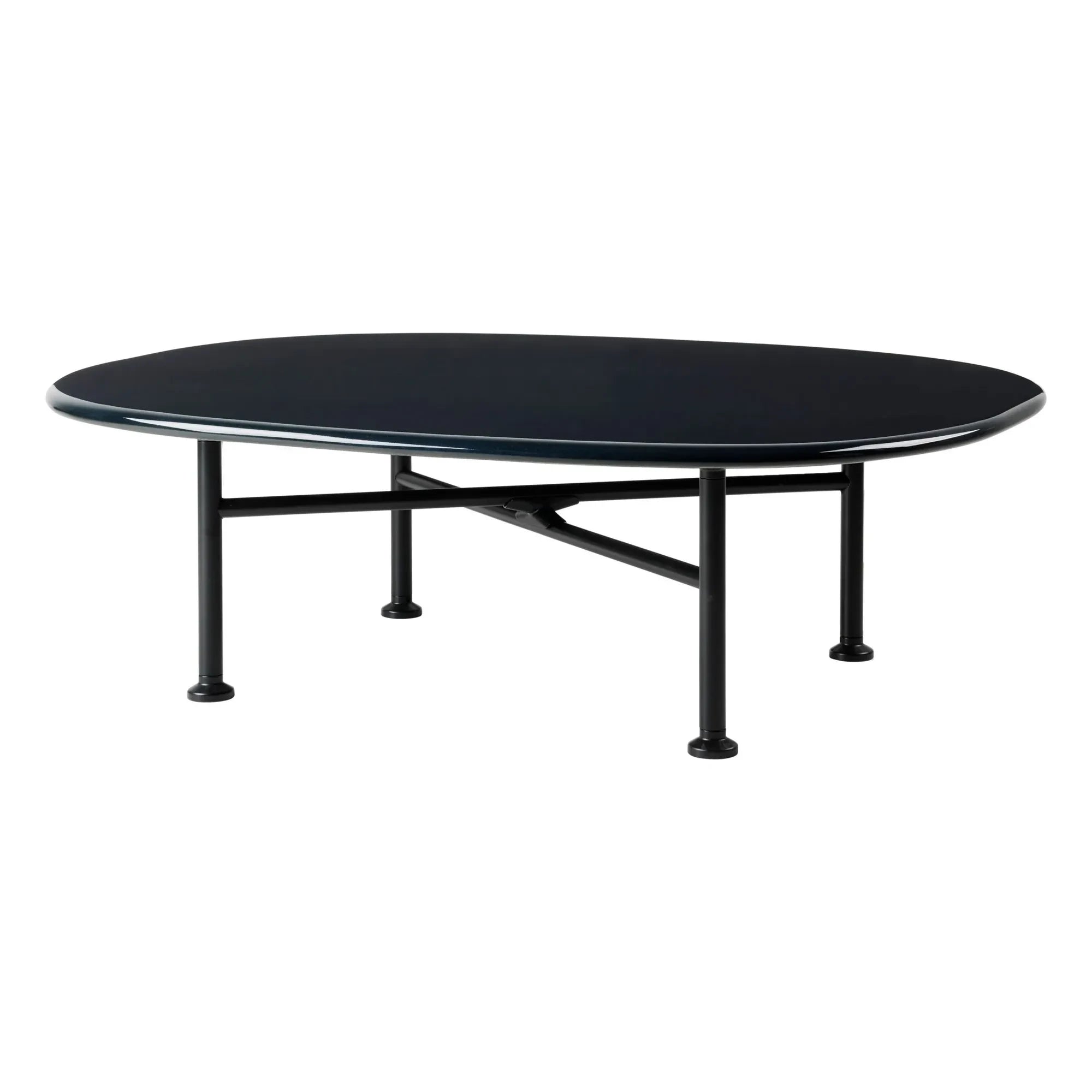 Gubi - Carmel ceramic coffee table, OEO Studio | Black