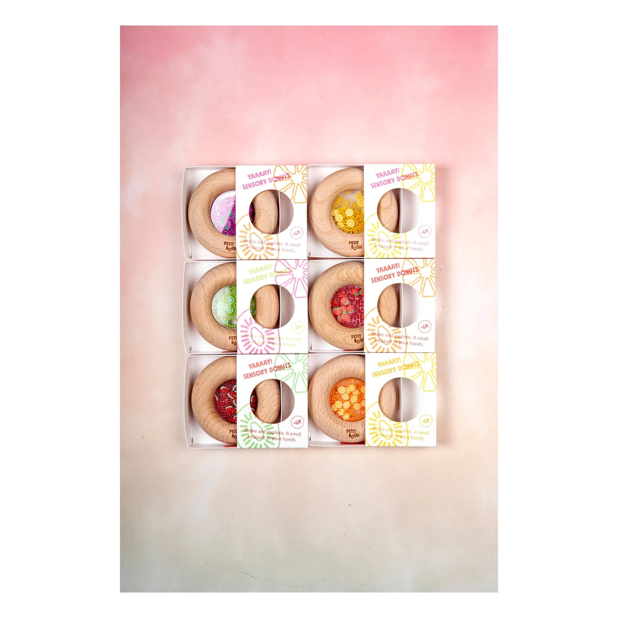 Petit Boum - Sensory Donut Strawberries