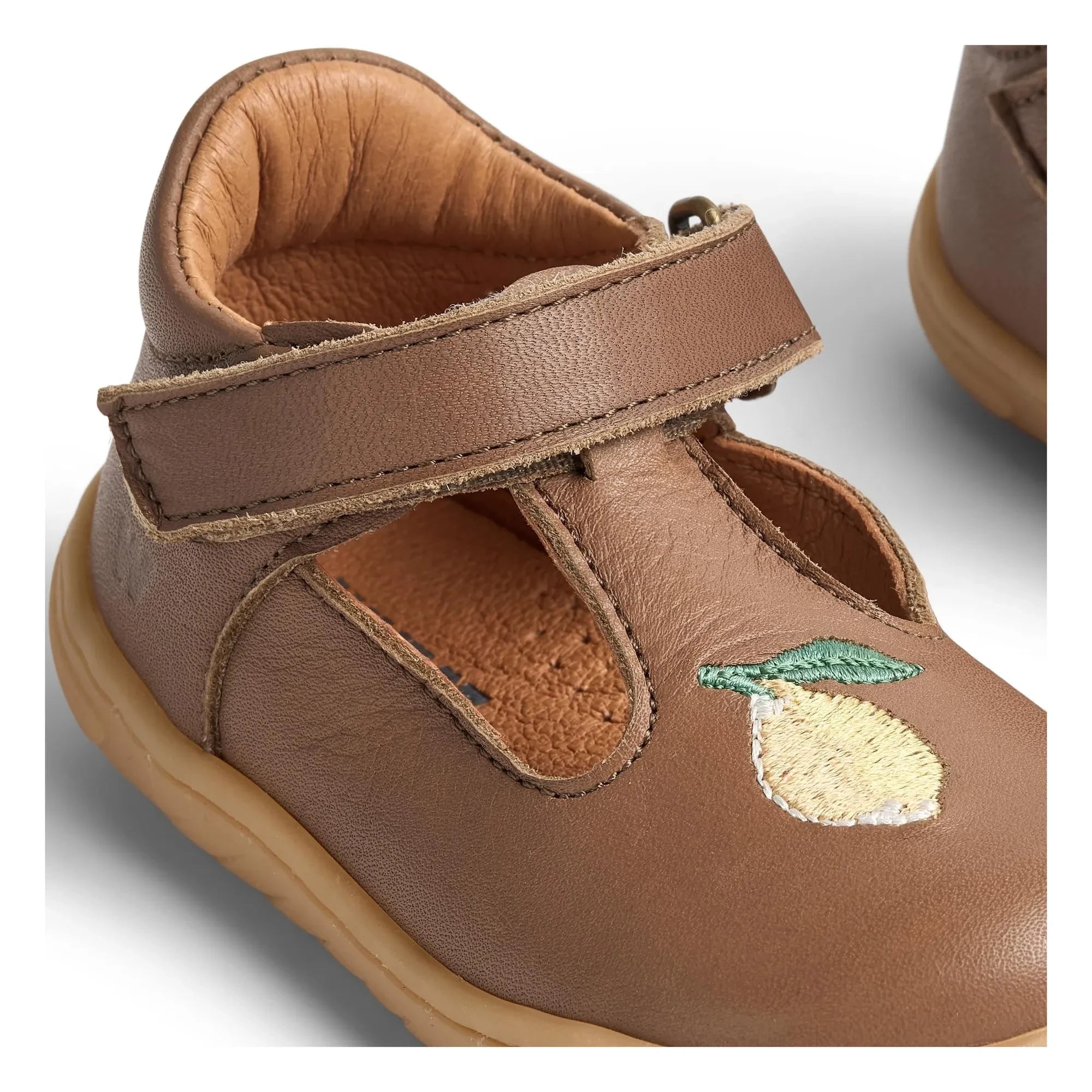 Wheat - Mary Jane Sandals Sinne Lemons Leather | Brown