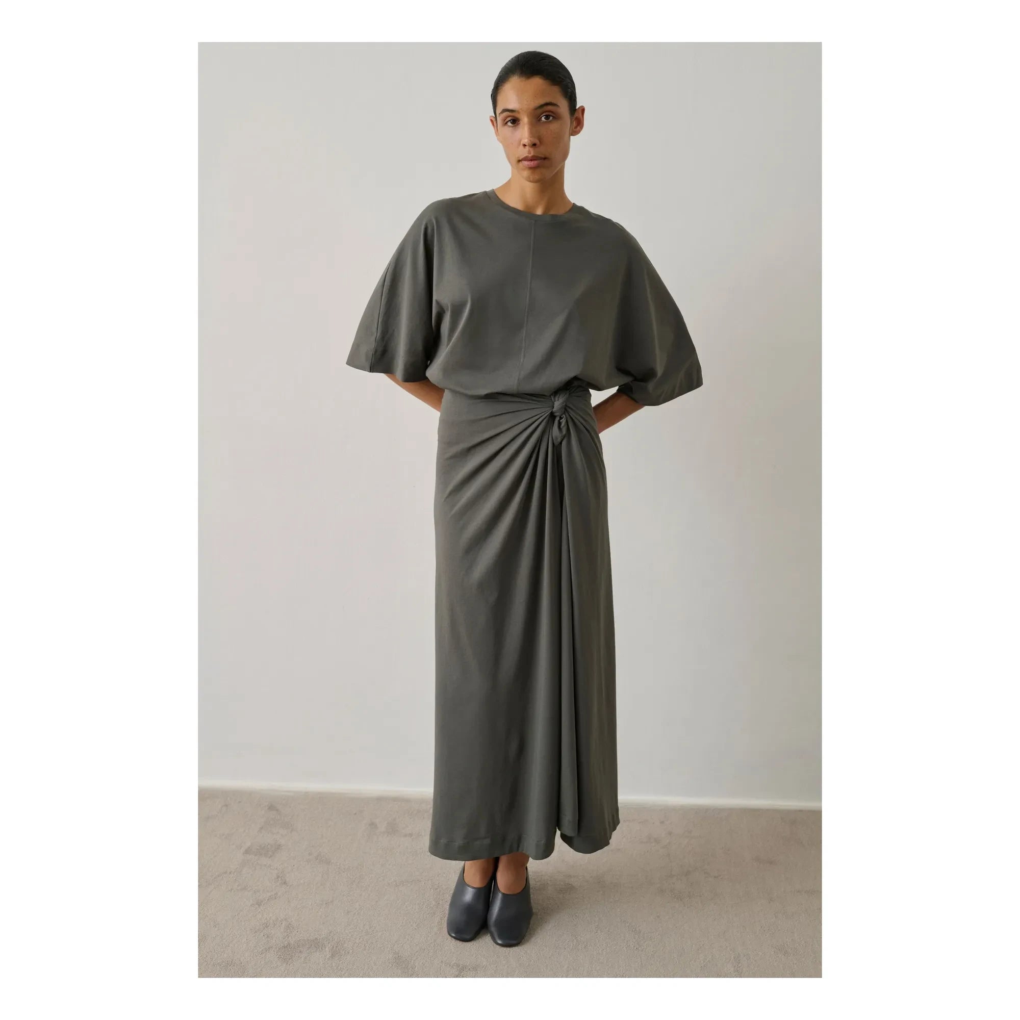 Soeur - Cotton Goa Etek | Koyu gri