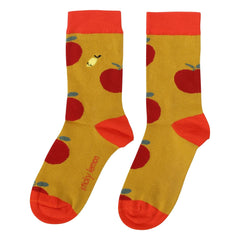 Sticky Lemon - Apple Socks | Orange