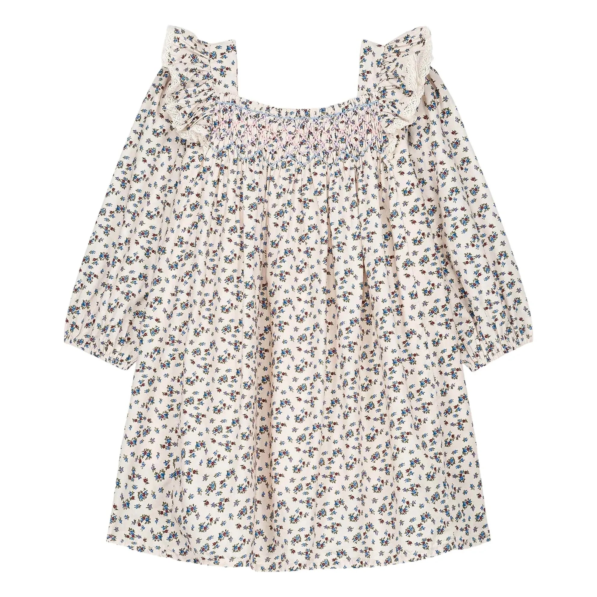 Louise Misha - Martina Organic Cotton Dress | Cream