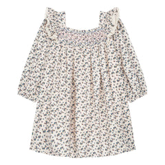 Louise Misha - Martina Organic Cotton Dress | Cream