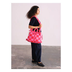 Olend - Ona Soft Carreaux bag | Red
