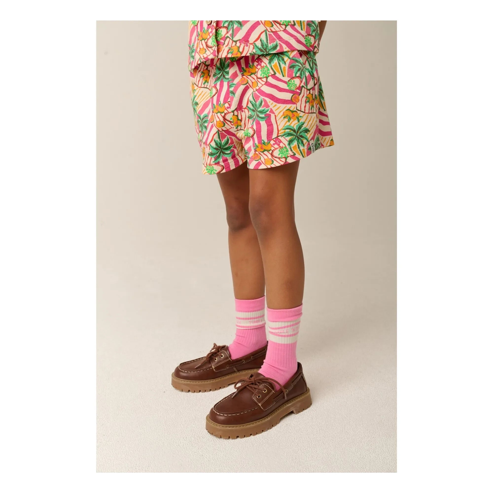 Tumble N'Dry - Amazonas Palm Shorts Organic Cotton | Pink