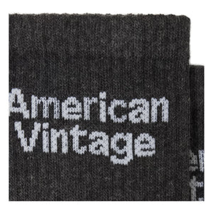 American Vintage - Clypsun Socks | Marled Charcoal Gray