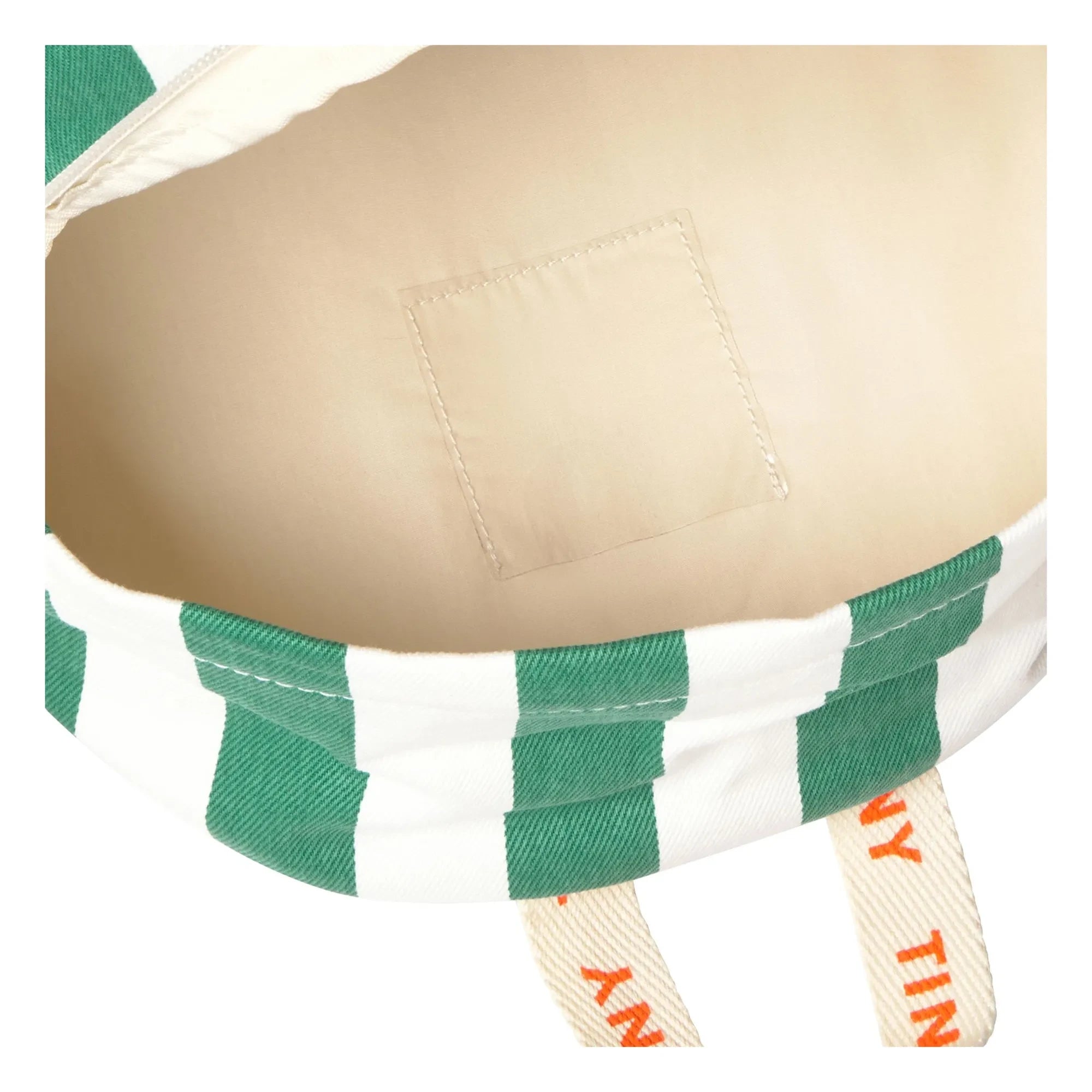 Tinycottons - Striped Backpack | Green