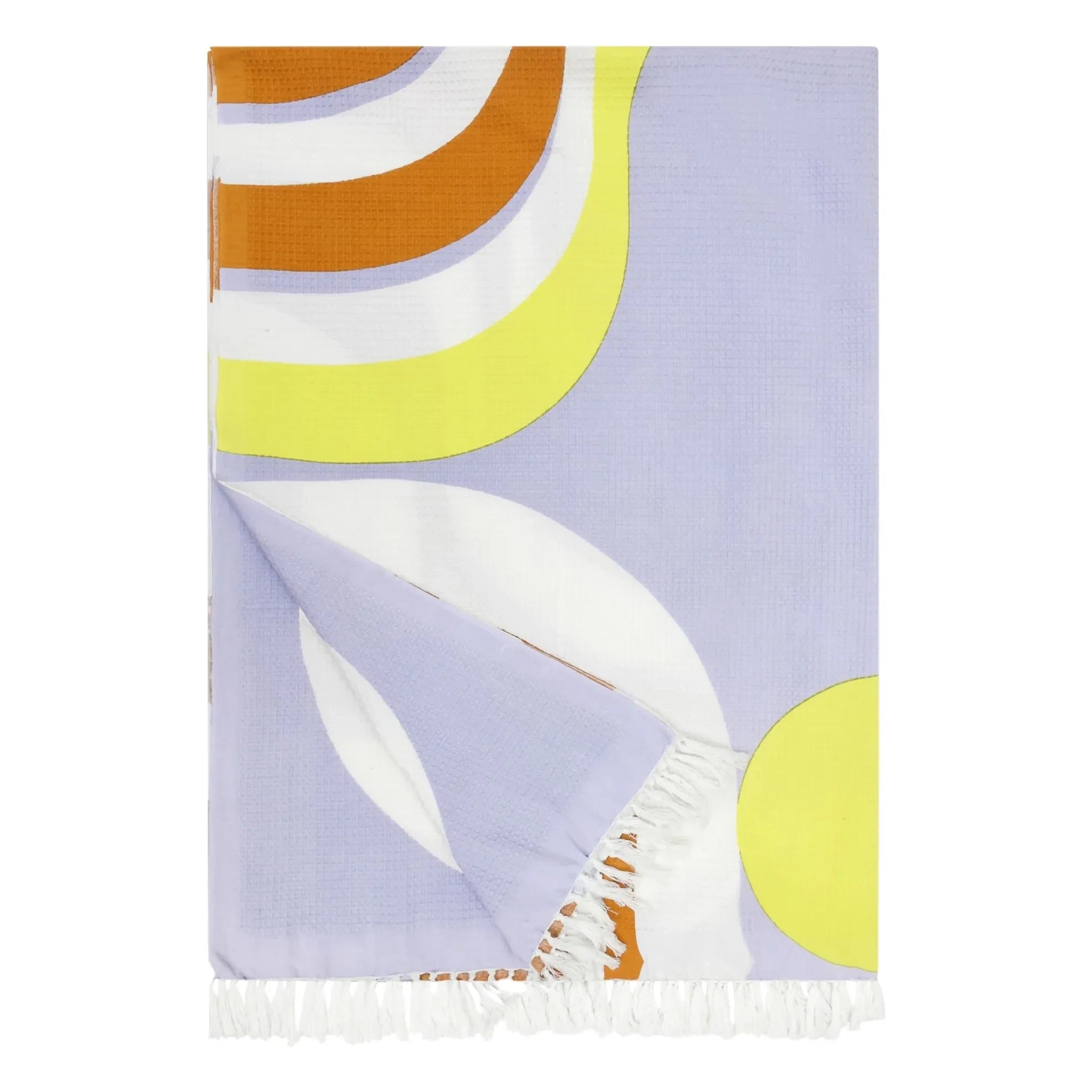 Mapoésie - Nebuleuse Cotton Blanket | Purple