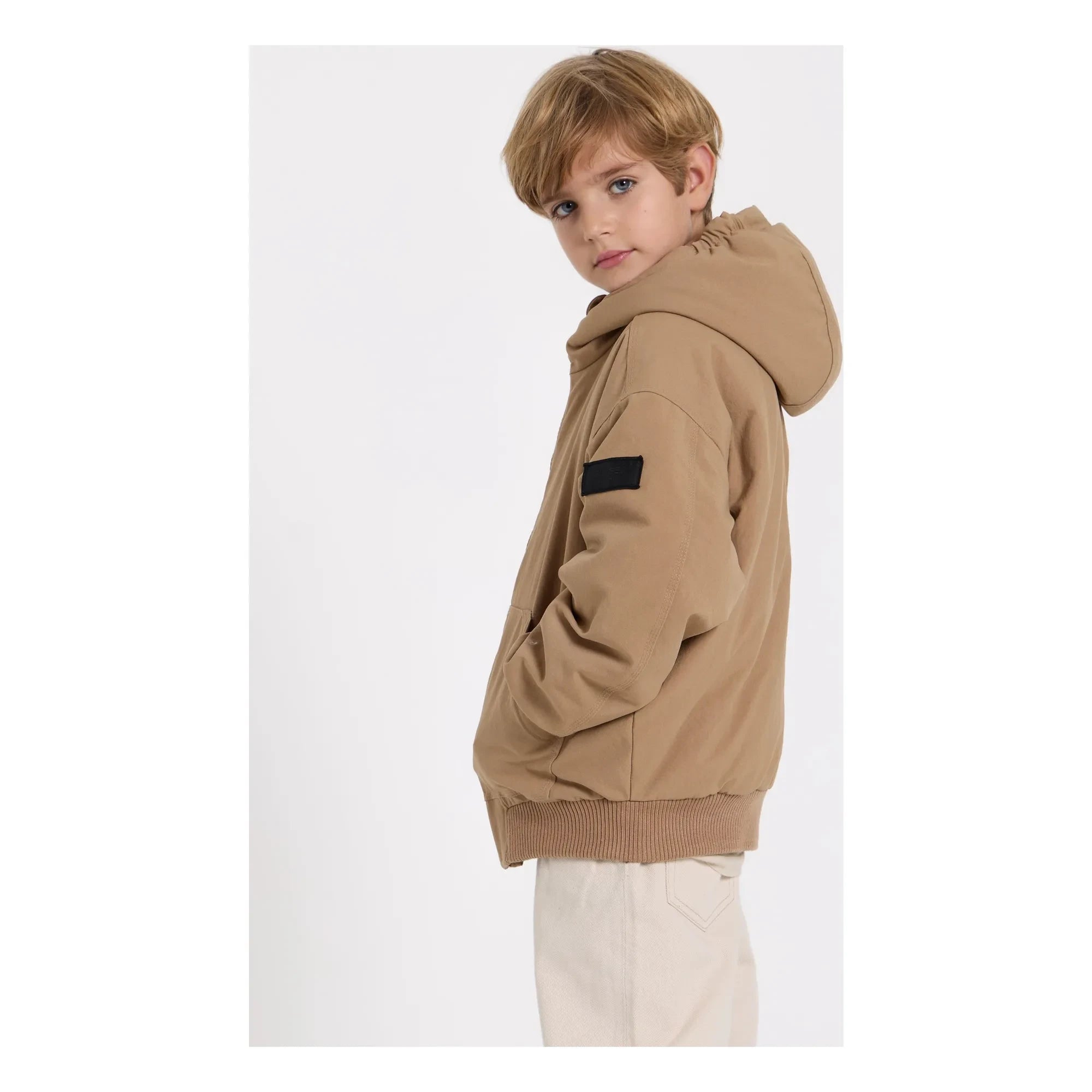 Finger in the nose - Chelsea Hooded Jacket | Camel