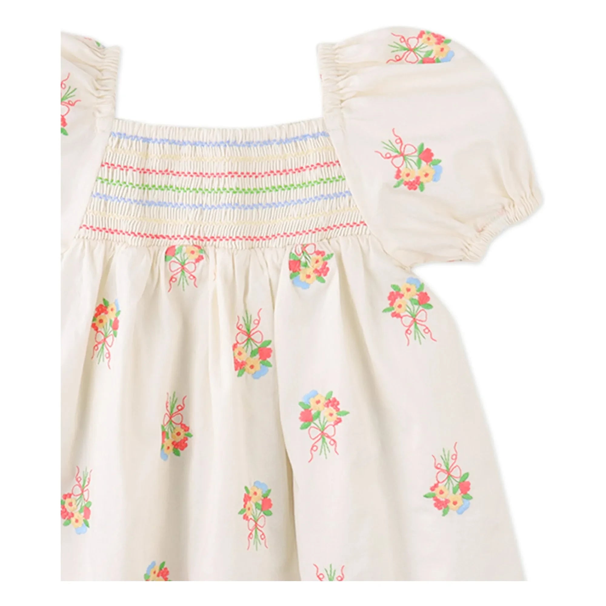 Gingersnaps - Gigi Embroidered Dress | White