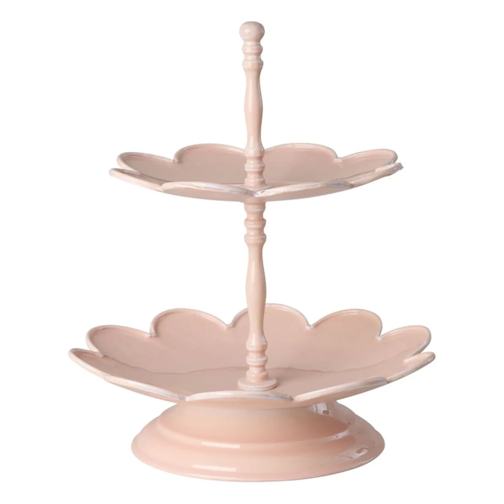 Rice - Metal cake stand | Pink