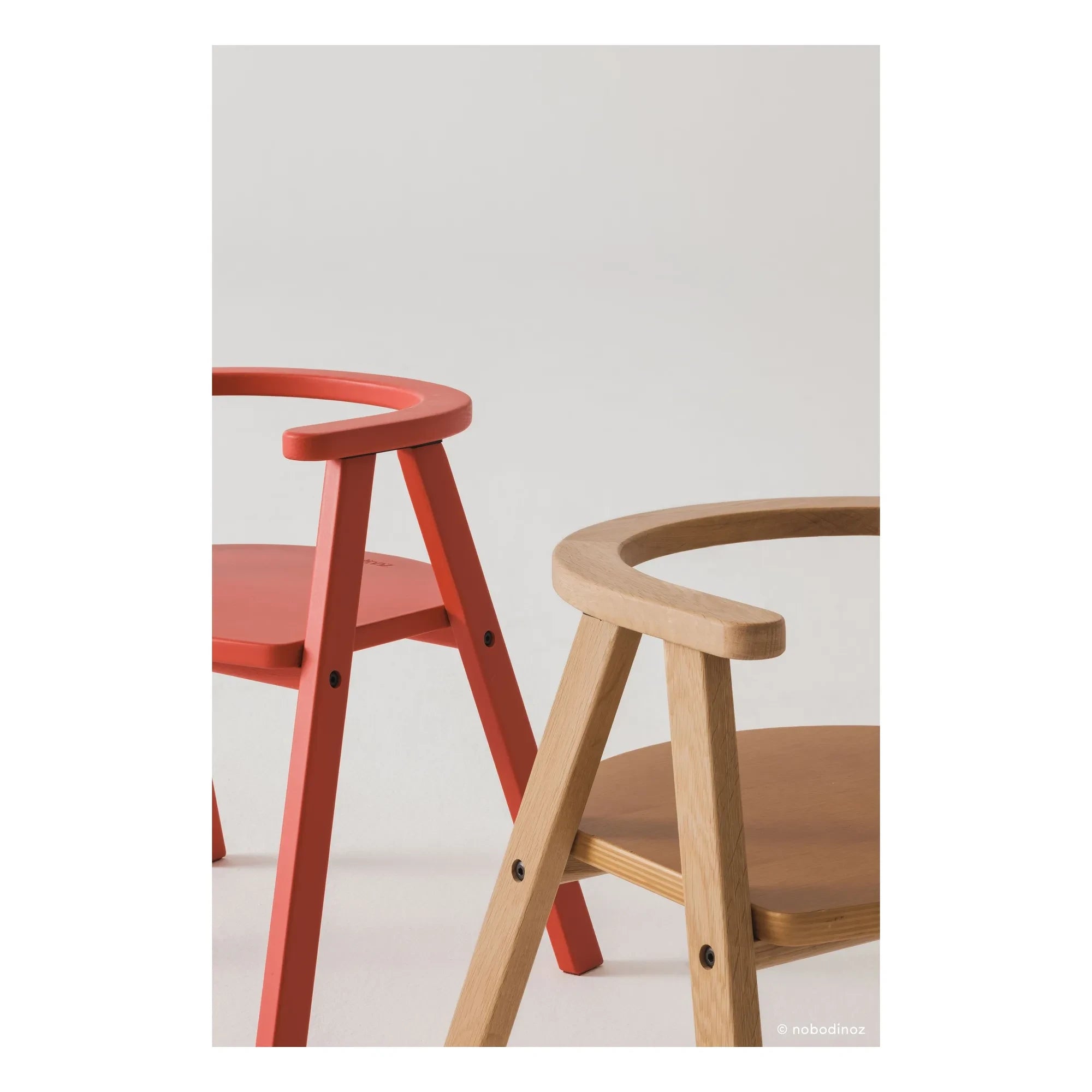 Nobodinoz - Growing Green Chair | Red
